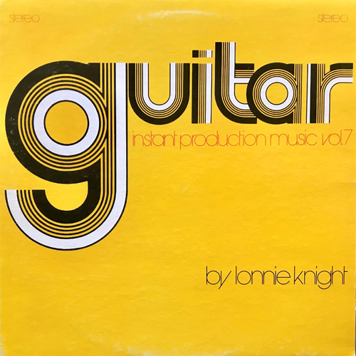 Guitar Instant Production Music - Vol.7